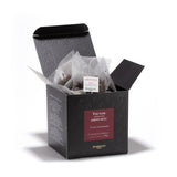 Thé noir jardin bleu boite - 25 sachets cristal