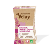 Infusion romarin menthe cassis de la Drome- 20 sachets