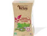 Infusion romarin menthe cassis de la Drome- 20 sachets