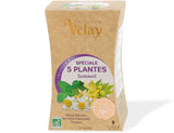 Infusion cinq plantes - 20 sachets