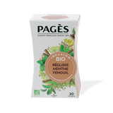 Infusion réglisse, menthe, fenouil - 20 sachets