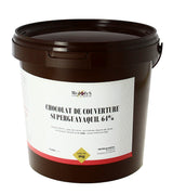 Chocolat de couverture noir supérieur Guayaquil 64% palets - 1kg