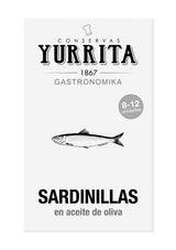 Petites sardines à l'huile (8 à 12) - 120g