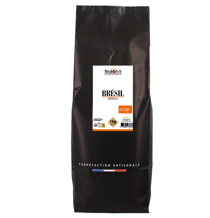 Café 100% Brésil moulu - 1kg