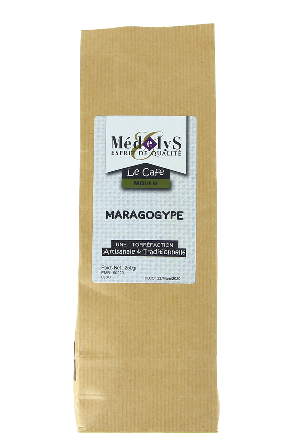 Café 100% Maragogype moulu - 250g