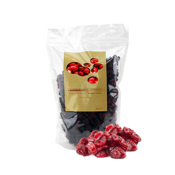 Baie de canneberge / cranberry - séchées & sucrée 150 g - Canada (Québec)