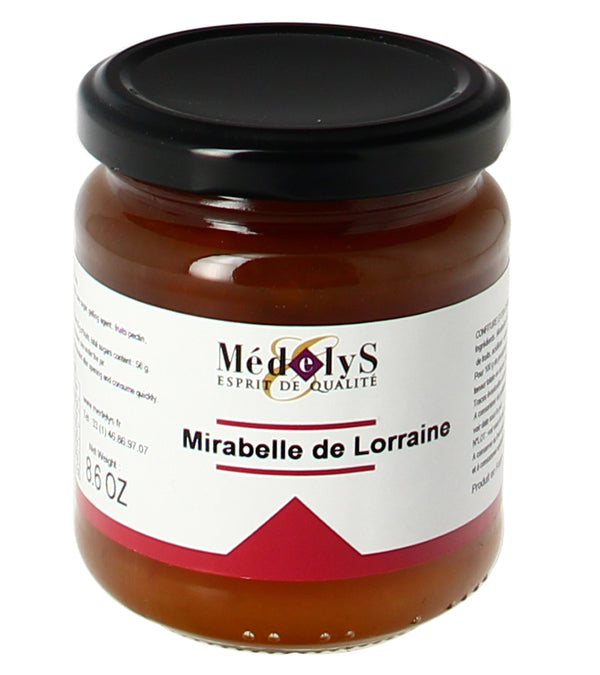 Confiture de mirabelles de Lorraine - 245g