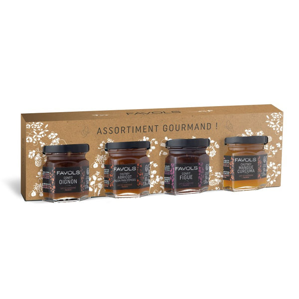 Coffret de condiments sucrés - 50g