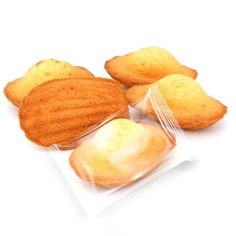 Madeleines pur beurre emballées individuellement - 100x34g