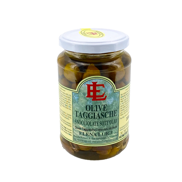 Olives Taggiasche dénoyautées à l'huile d'olive - 300g