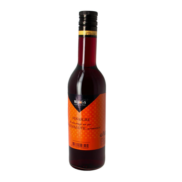 Vinaigre de vin rouge au jus d’échalote, aromatisé - 50cl