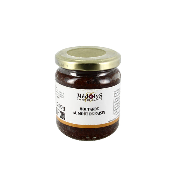 Moutarde de moût de raisin - 200g