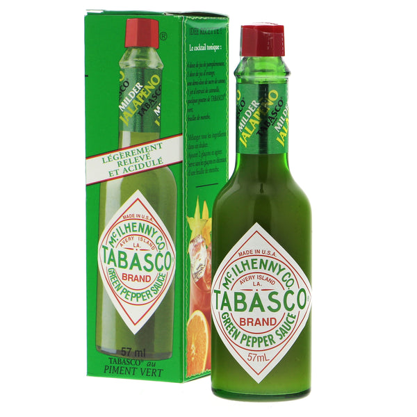 Tabasco au piment vert flacon - 60ml