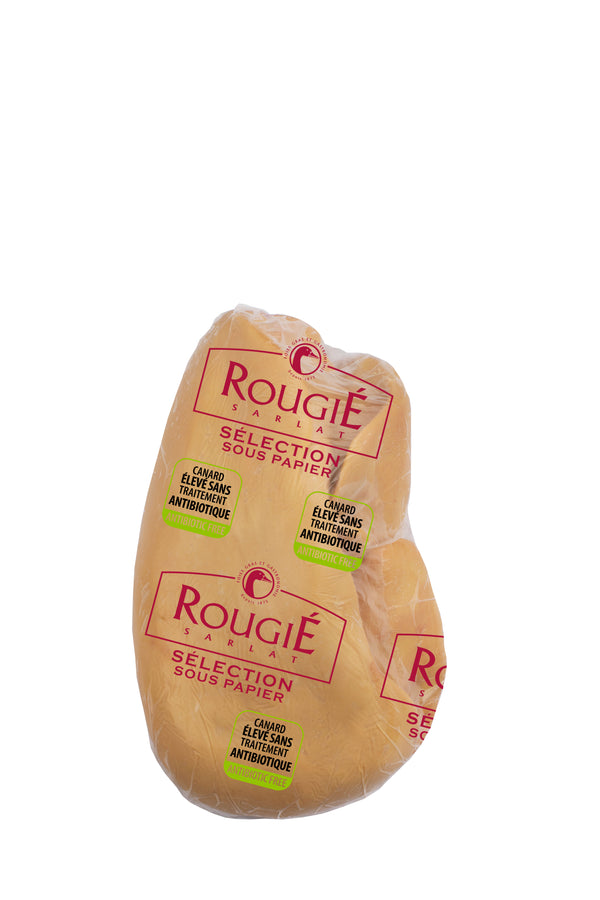 Foie gras de canard cru non-éveiné sélection extra gastronomie sous papier - env 550g