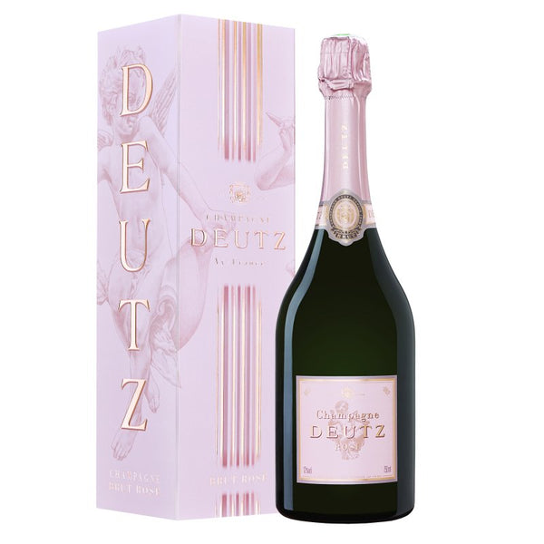 Champagne brut rosé Deutz avec étui - 75cl