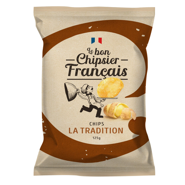 Chips à l'ancienne au sel de Guérande - 125g