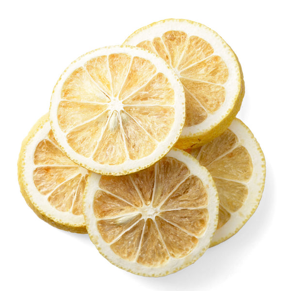 Tranches de citron jaune séchées - 85 unités environ 150g