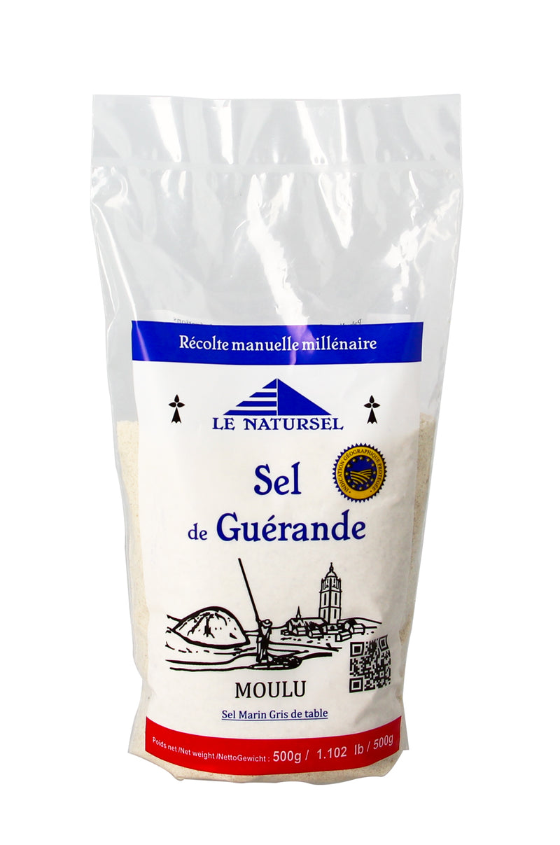 SEL DE MER GRIS MOULU DE GUÉRANDE – Aliments Merci!