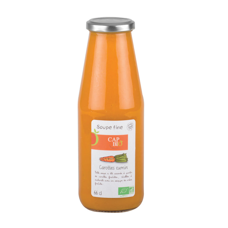 Soupe fine aux carottes et cumin - 66cl