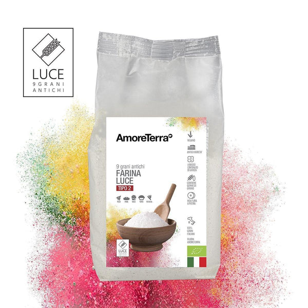 Farine type 2 de 9 blés entiers anciens (mouture sur pierre) - 500g