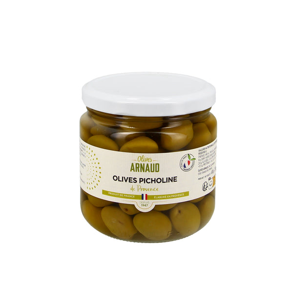 Olives vertes picholines - 430g
