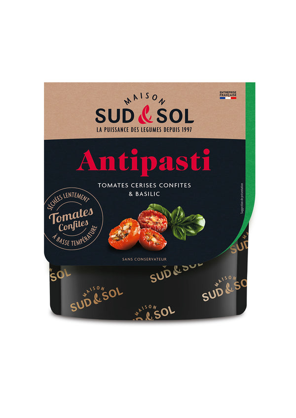 Antipasti Tomates cerises confites au basilic - 100g