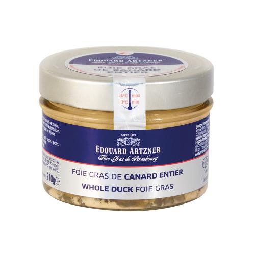 Foie gras de canard entier - 210g