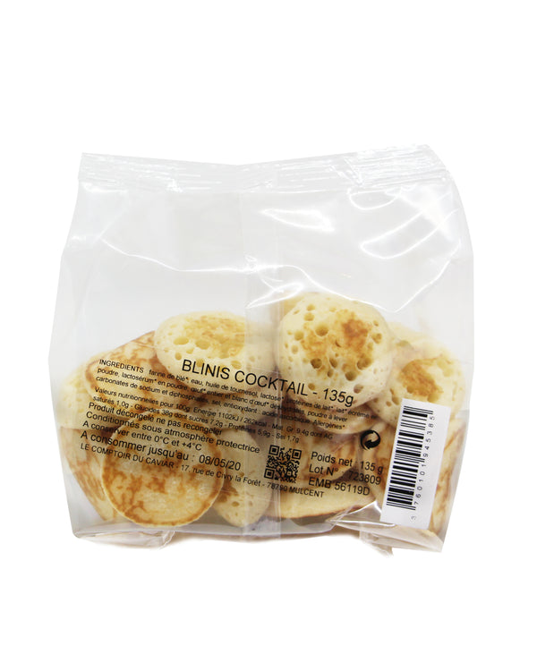 Mini Blinis cocktail x 30 -135g