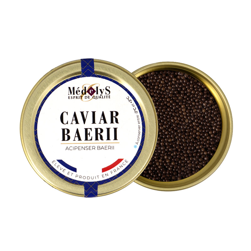 Caviar Baeri d'Aquitaine - 250g