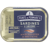 Sardines à l'ancienne et aux échalotes de Bretagne - 115g