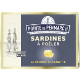 Sardines à poêler au beurre de baratte - 115g
