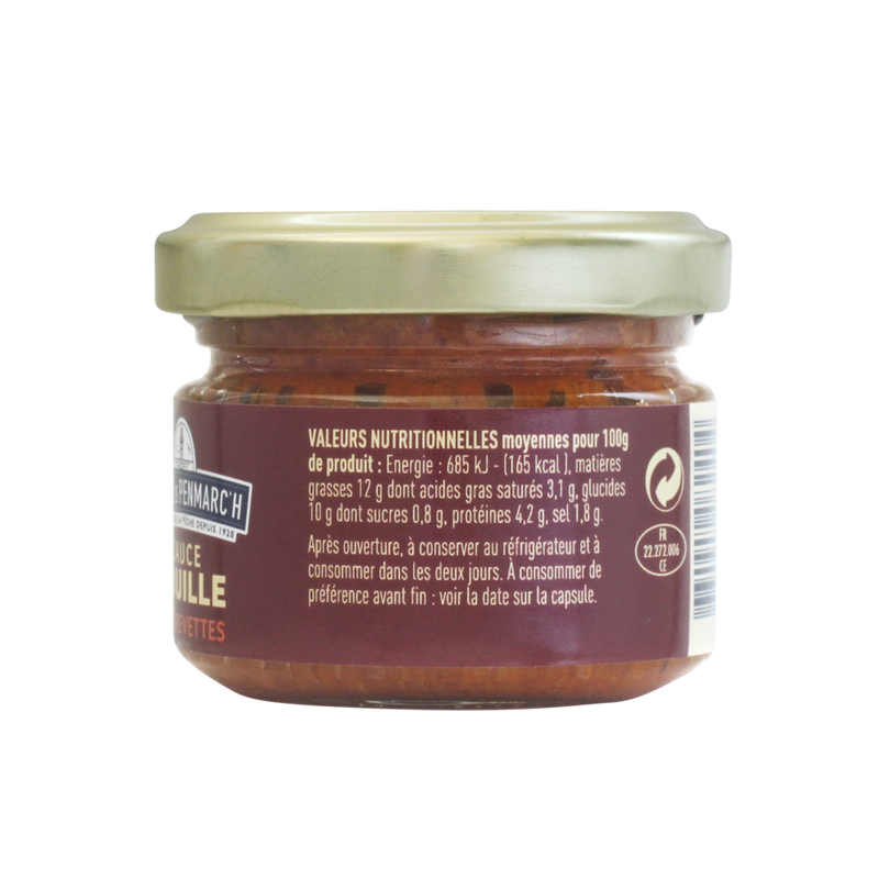 Sauce rouille aux crevettes - 50g