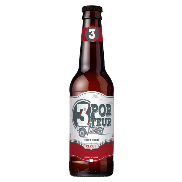 Cidre 3 Porteur à la cerise - 33cl