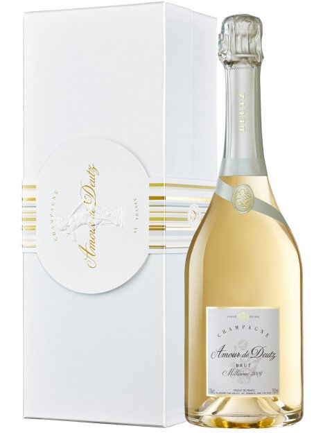 Champagne blanc de blancs Cuvée  Amour de Deutz 2009 avec étui - 150cl