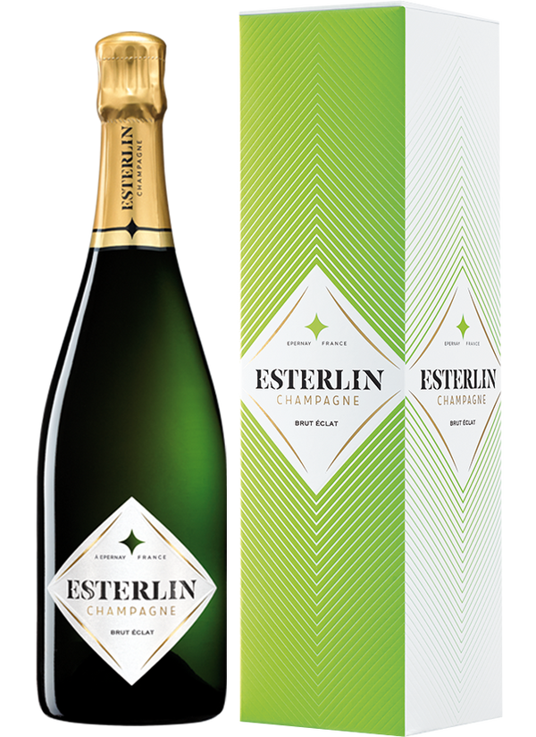 Champagne brut Esterlin Eclat étui - 75cl