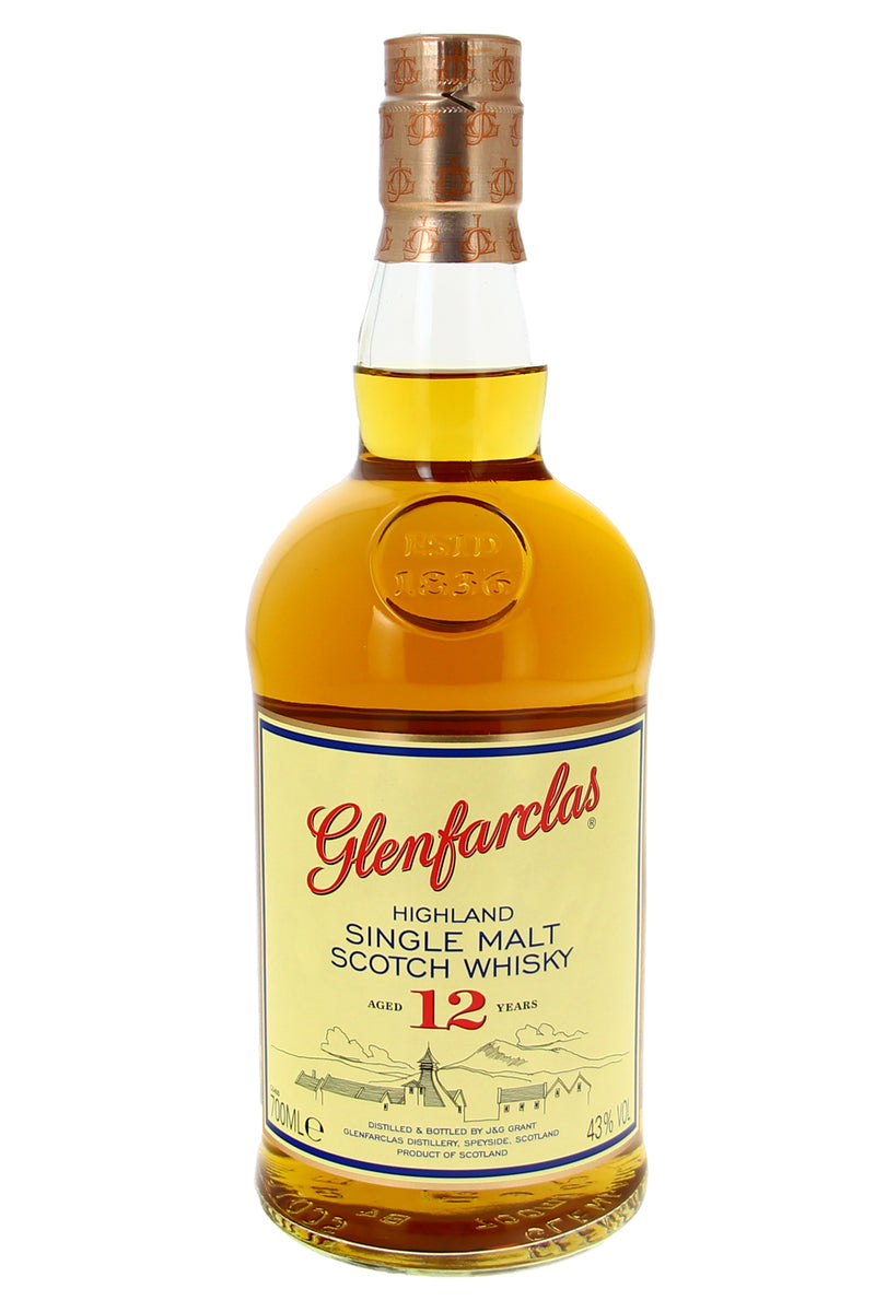 Whisky Single Malt Glenfarclas  12 ans 40% - 70cl